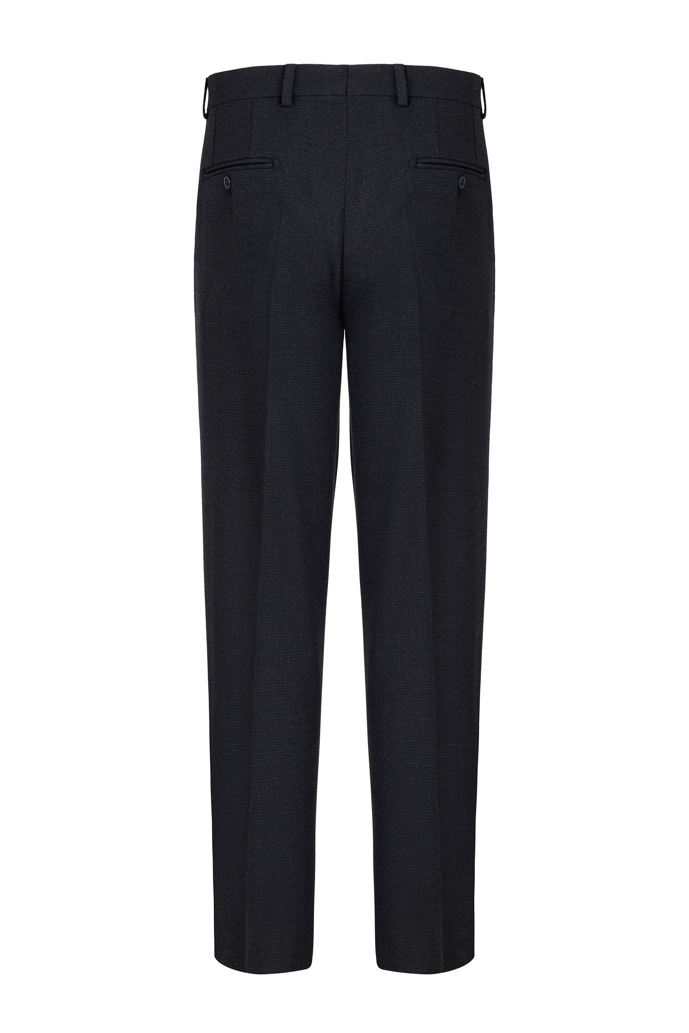 Lacivert Regular Klasik Pantolon
