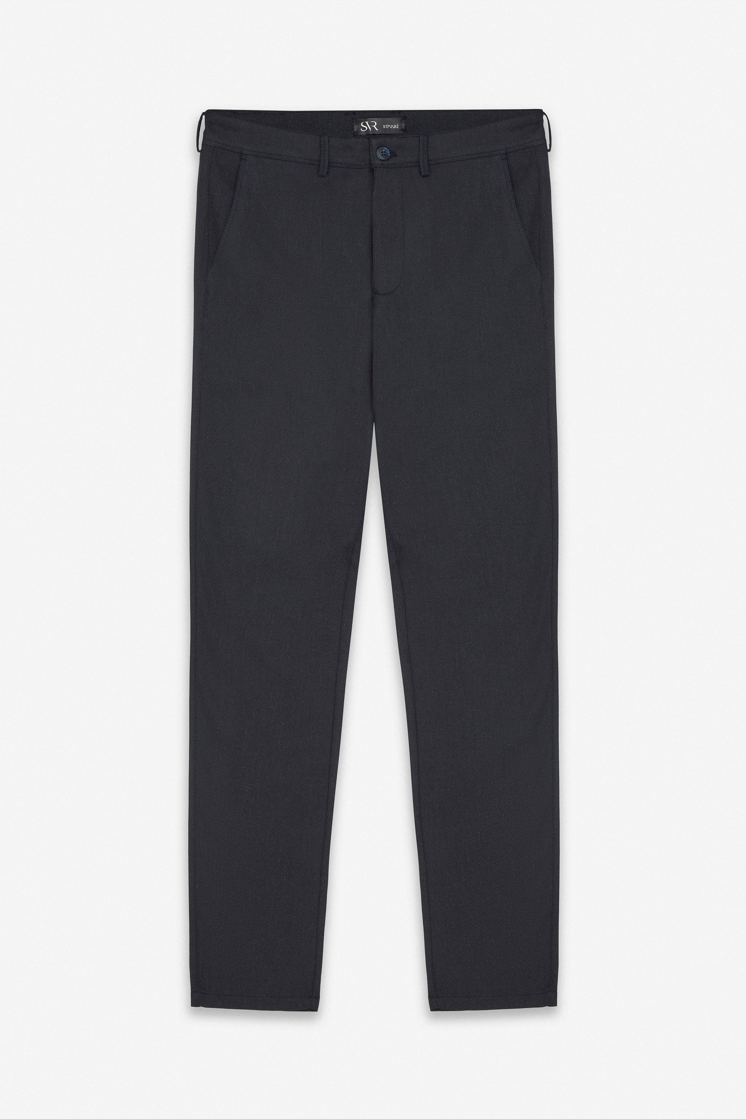 Lacivert Slim Klasik Pantolon