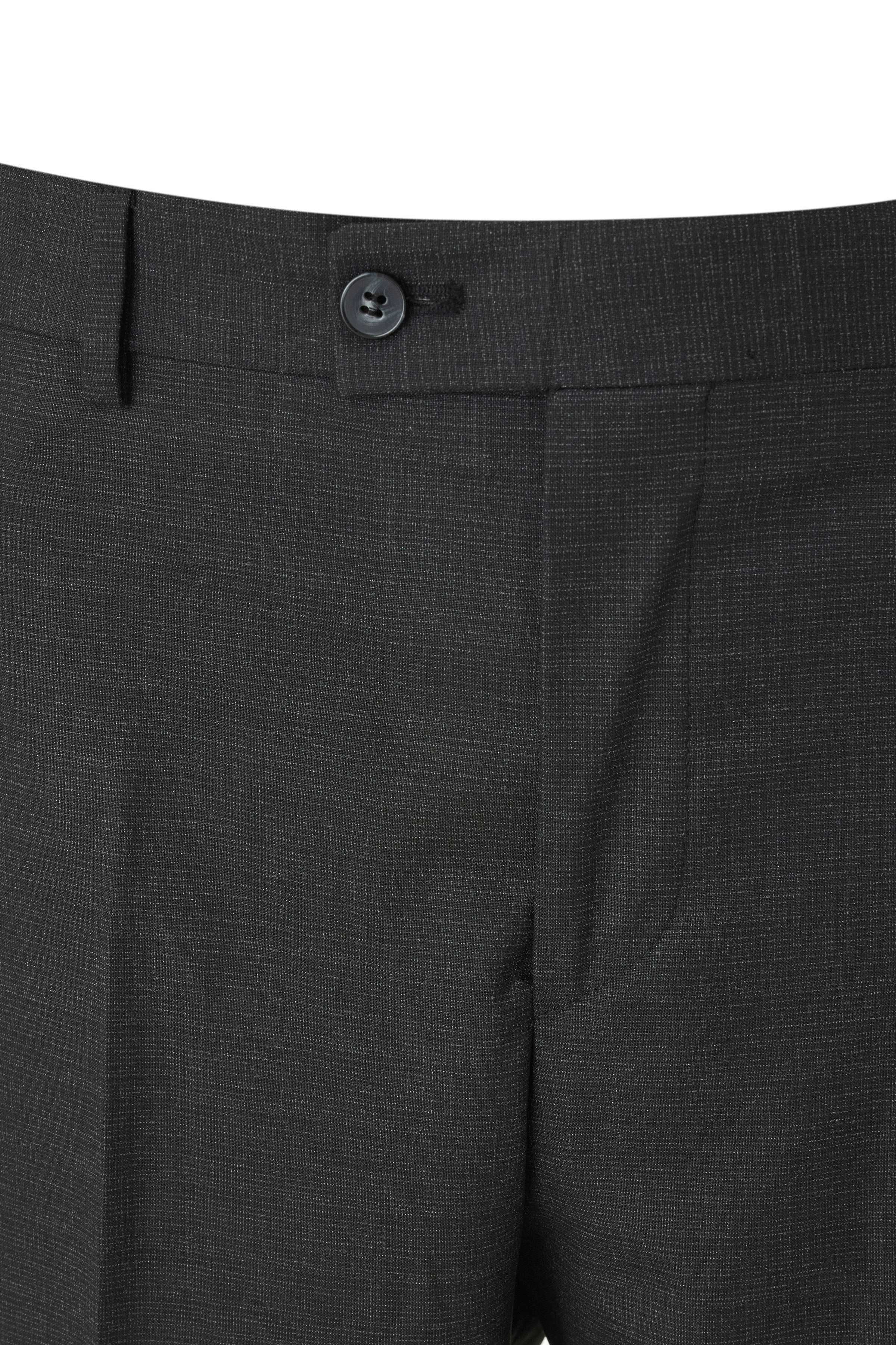 Siyah Regular Klasik Pantolon