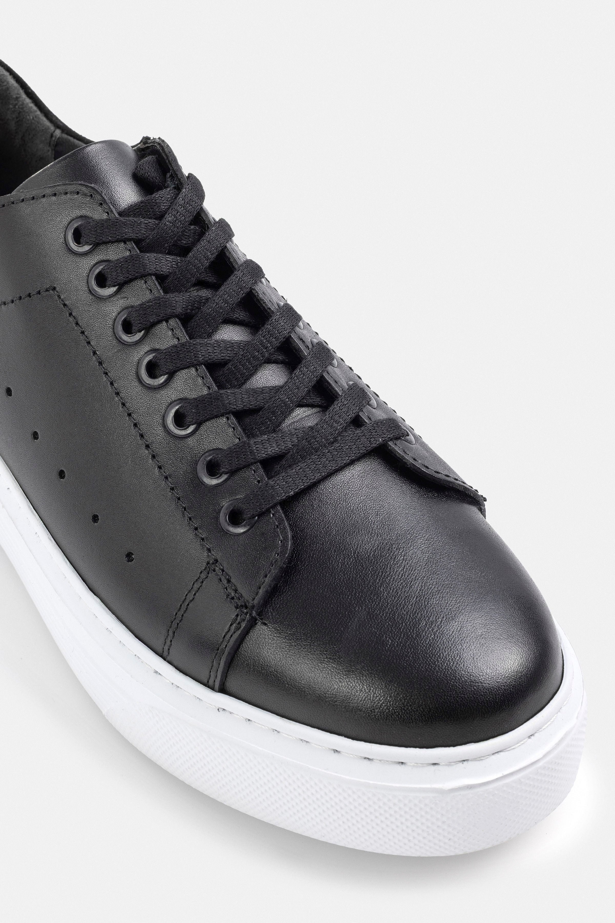 Süvari Siyah Sneakers Ayakkabı görsel 3