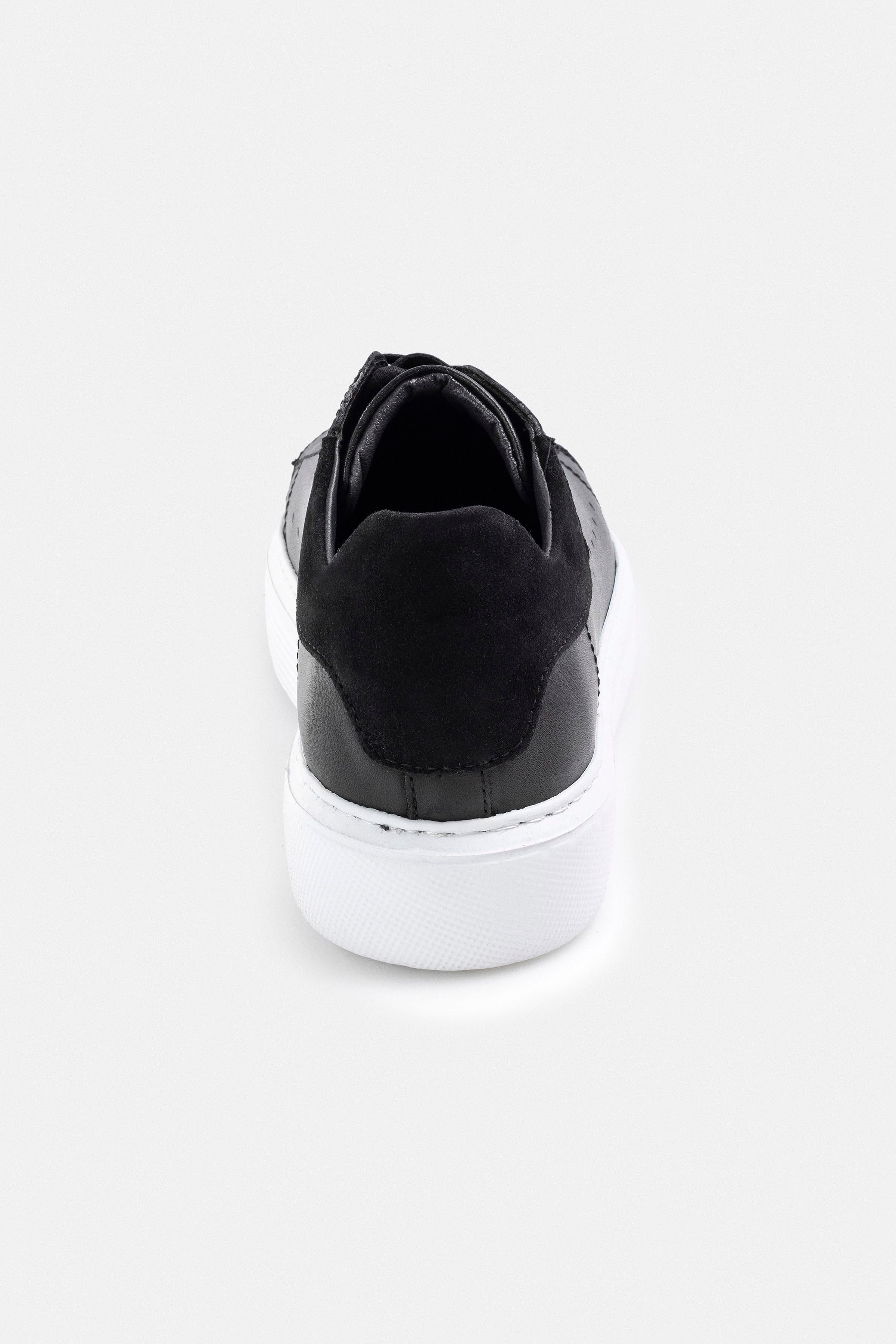 Süvari Siyah Sneakers Ayakkabı görsel 5