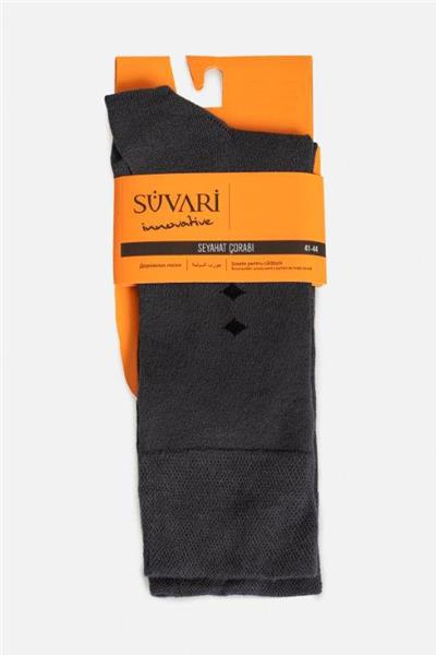 Antrasit Bambu Çorap