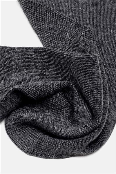 Antrasit Düz Çorap