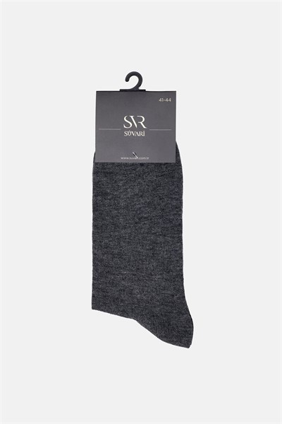Antrasit Düz Çorap