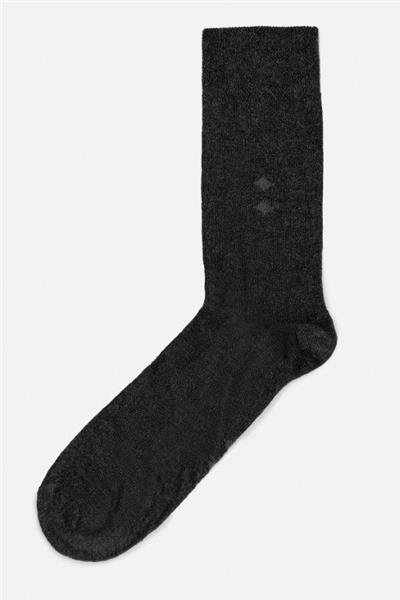 Antrasit Düz Çorap