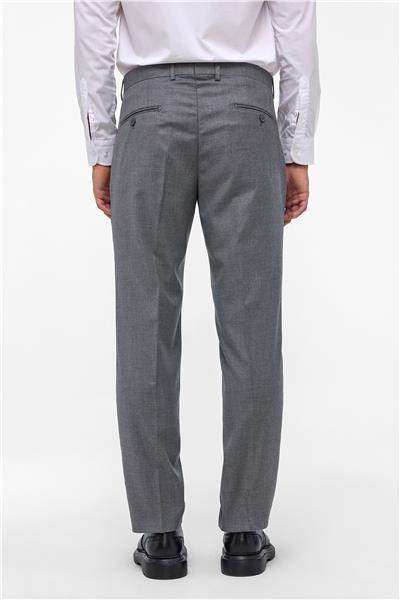 Antrasit Regular Armürlü Kumaş Pantolon