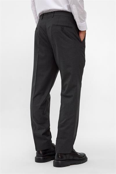 Antrasit Regular Düz Pantolon