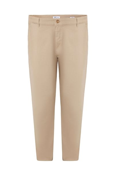 Bej Regular Casual Pantolon