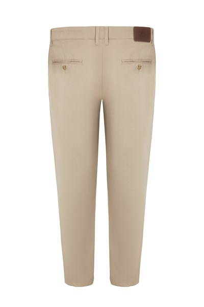 Bej Regular Casual Pantolon