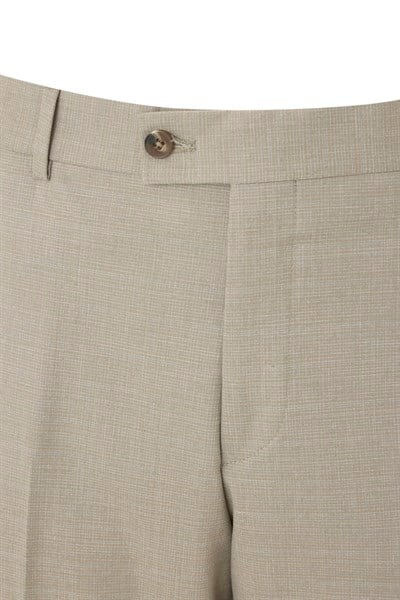 Bej Regular Klasik Pantolon
