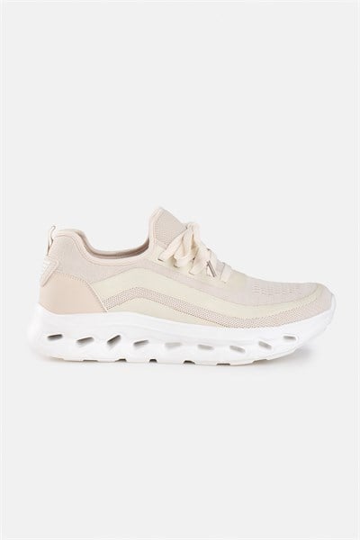 Bej Sneakers Ayakkabı