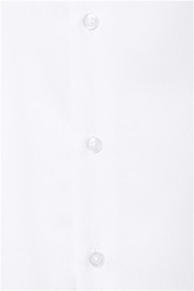 Beyaz Slim Fit Düz Klasik Yaka Gömlek