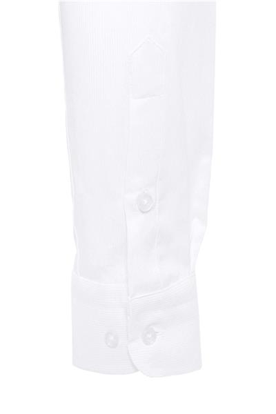 Beyaz Slim Fit Düz Klasik Yaka Gömlek