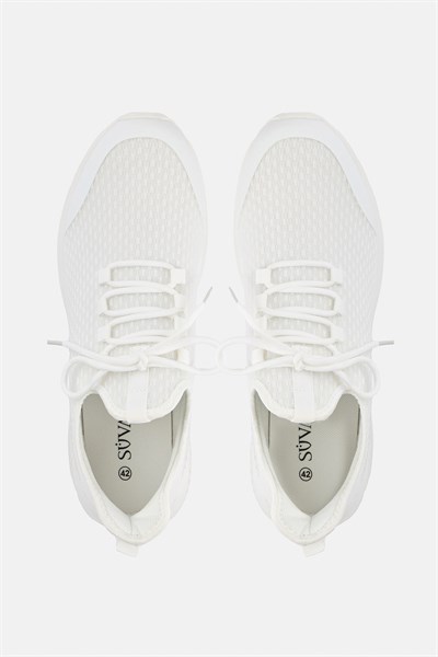 Beyaz Sneakers Ayakkabı