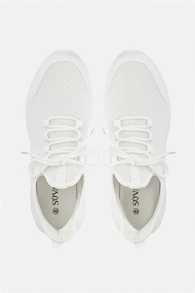 Beyaz Sneakers Ayakkabı