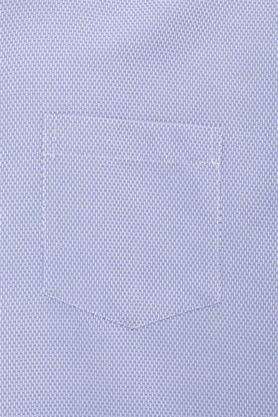 Buz Mavi Regular Armürlü Klasik Yaka Gömlek