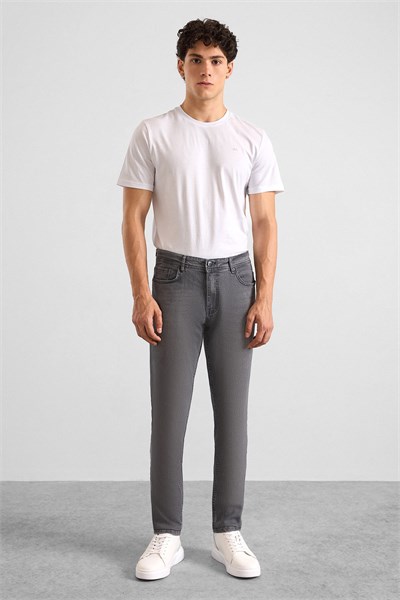 Gri Denim Pantolon
