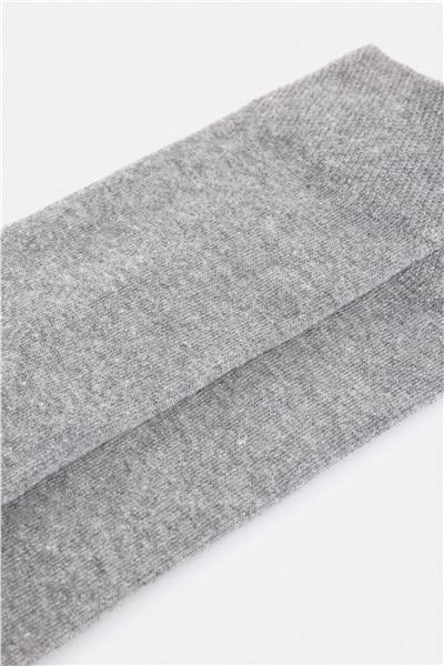 Gri Düz Çorap