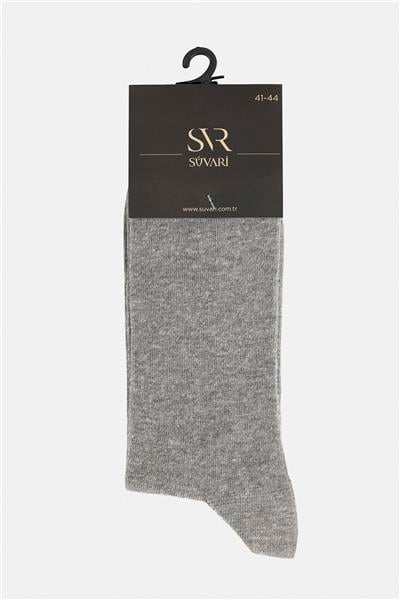 Gri Düz Çorap