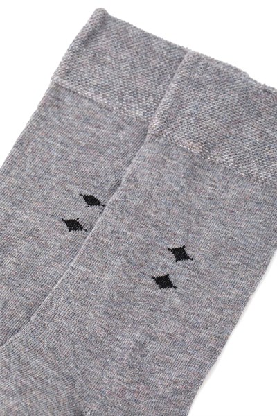 Gri Düz Çorap