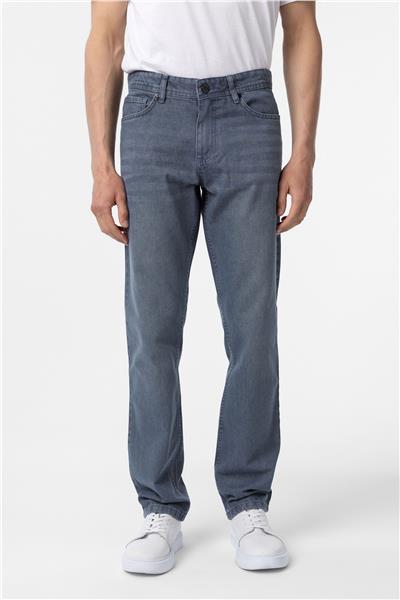 Gri Regular Denim Pantolon