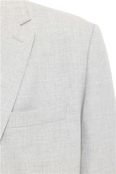 Gri Regular Desenli Mono Yaka 6 Drop Klasik Takım Elbise