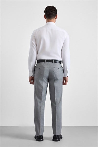 Gri Regular Klasik Pantolon