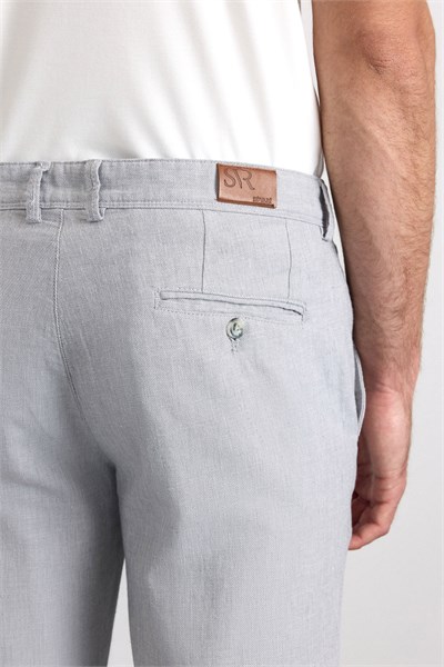 Gri Slim Casual Pantolon
