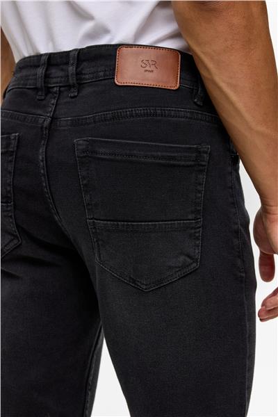 Gri Slim Denim Pantolon