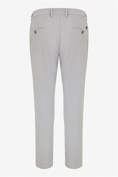 Gri Slim Düz Jogger Pantolon