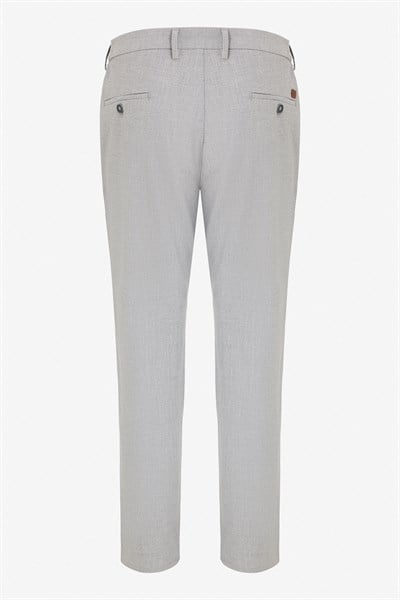 Gri Slim Düz Jogger Pantolon