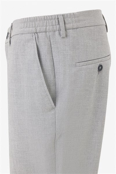 Gri Slim Düz Jogger Pantolon