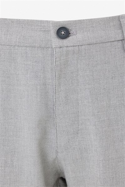 Gri Slim Düz Jogger Pantolon