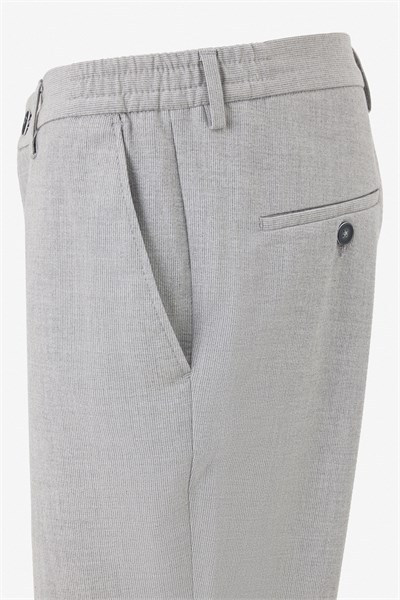 Gri Slim Düz Jogger Pantolon