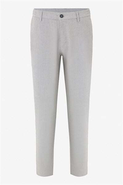 Gri Slim Düz Jogger Pantolon