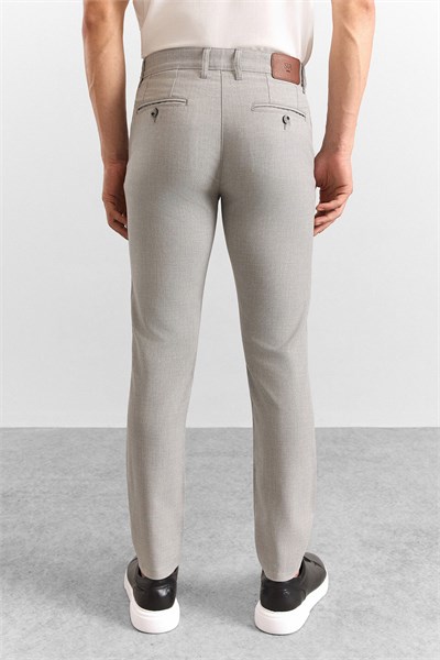 Gri Slim Klasik Pantolon