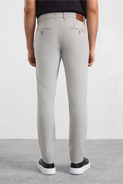 Gri Slim Klasik Pantolon