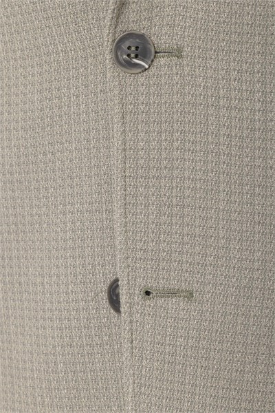 Haki Slim Fit Desenli Mono Yaka 6 Drop Ceket