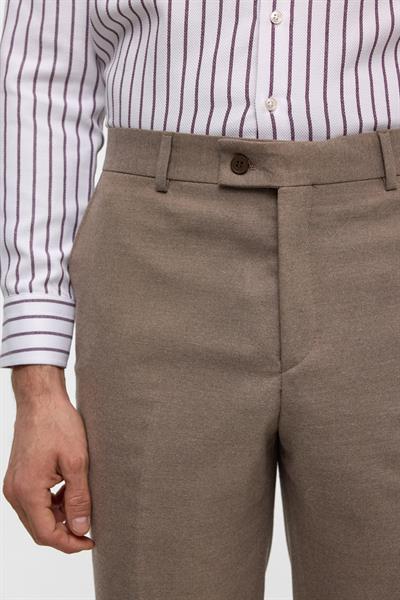 Kiremit Regular Düz Pantolon