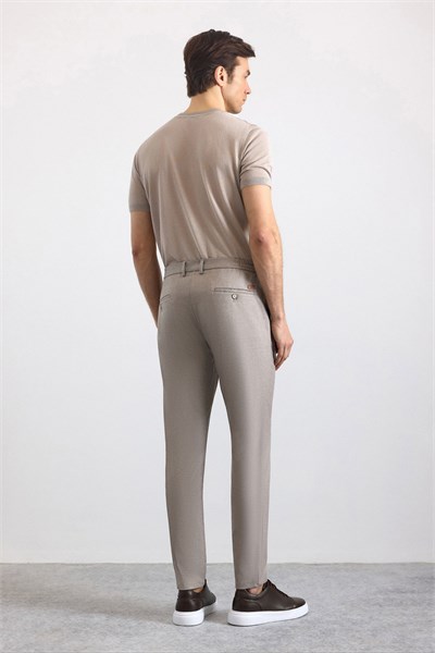 Kiremit Slim Düz Jogger Pantolon