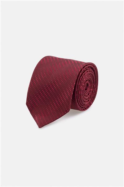 Kırmızı Baskılı Kravat