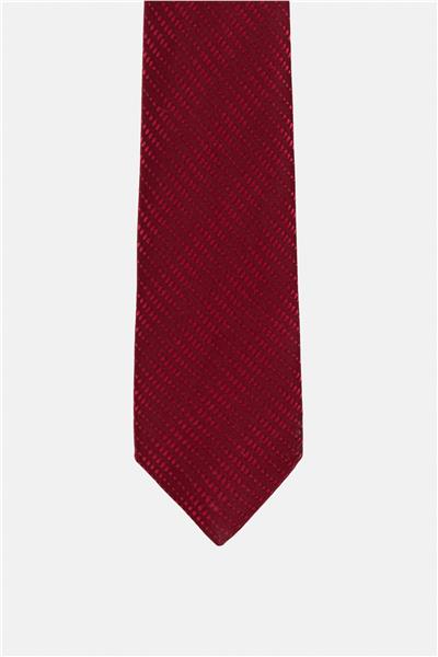 Kırmızı Baskılı Kravat