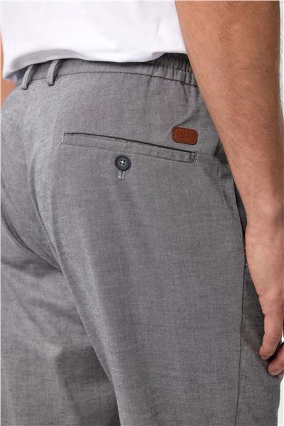 Antrasit Slim Fit Armürlü Jogger Pantolon