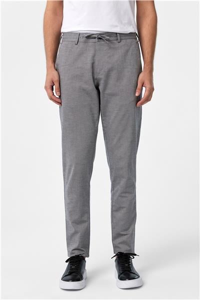 Antrasit Slim Fit Armürlü Jogger Pantolon