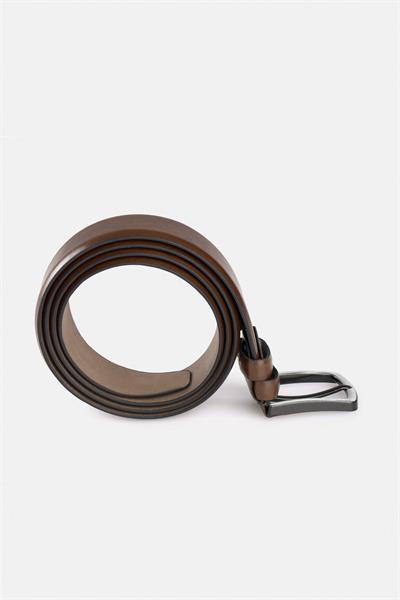 Koyu Kahve Klasik Kemer