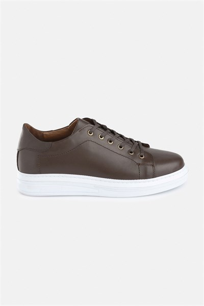 Koyu Kahve Sneakers Ayakkabı