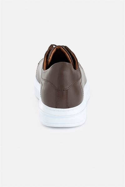 Koyu Kahve Sneakers Ayakkabı