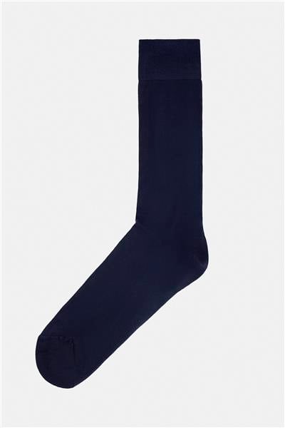 Lacivert Bambu Çorap