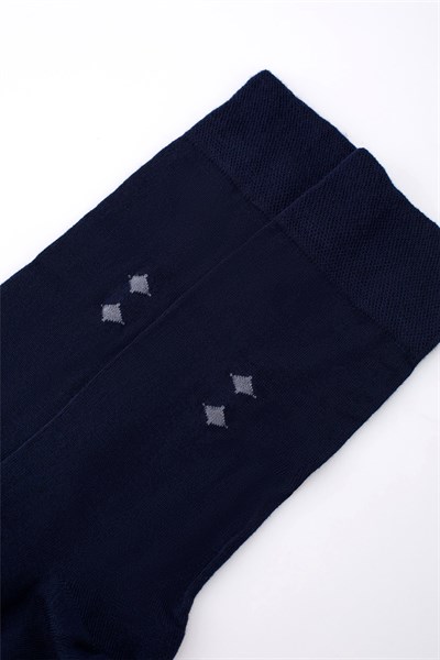 Lacivert Bambu Çorap