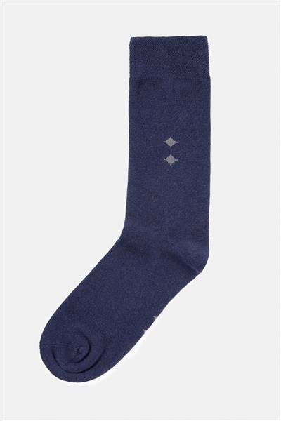 Lacivert Düz Çorap